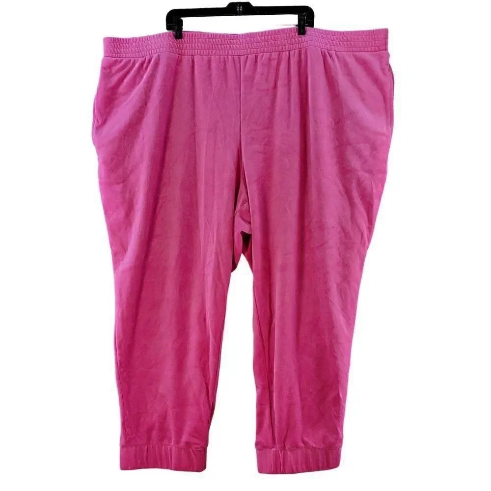 Wild Fable Pink Velour Joggers Sz 4X